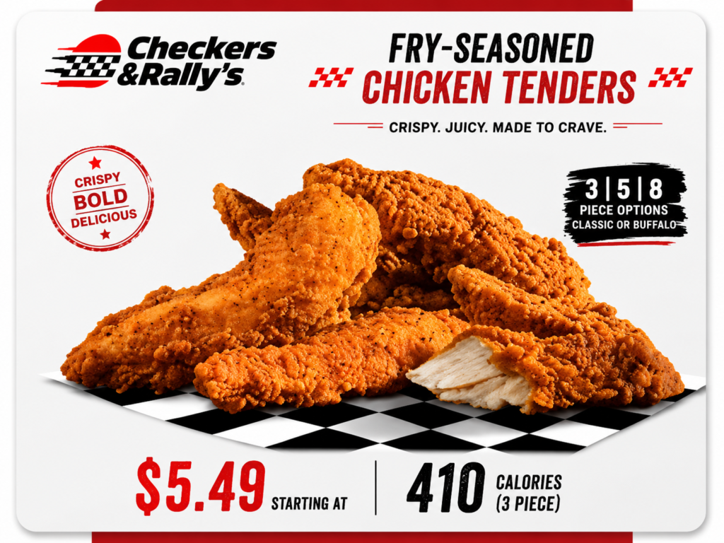 checkers menu