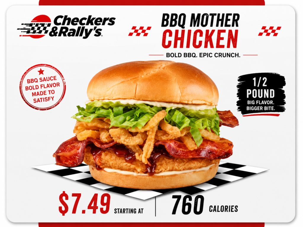 checkers menu