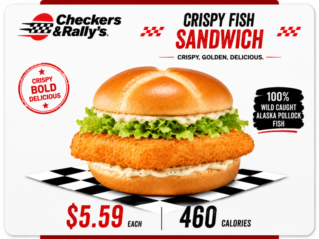 Crispy Fish Sandwich