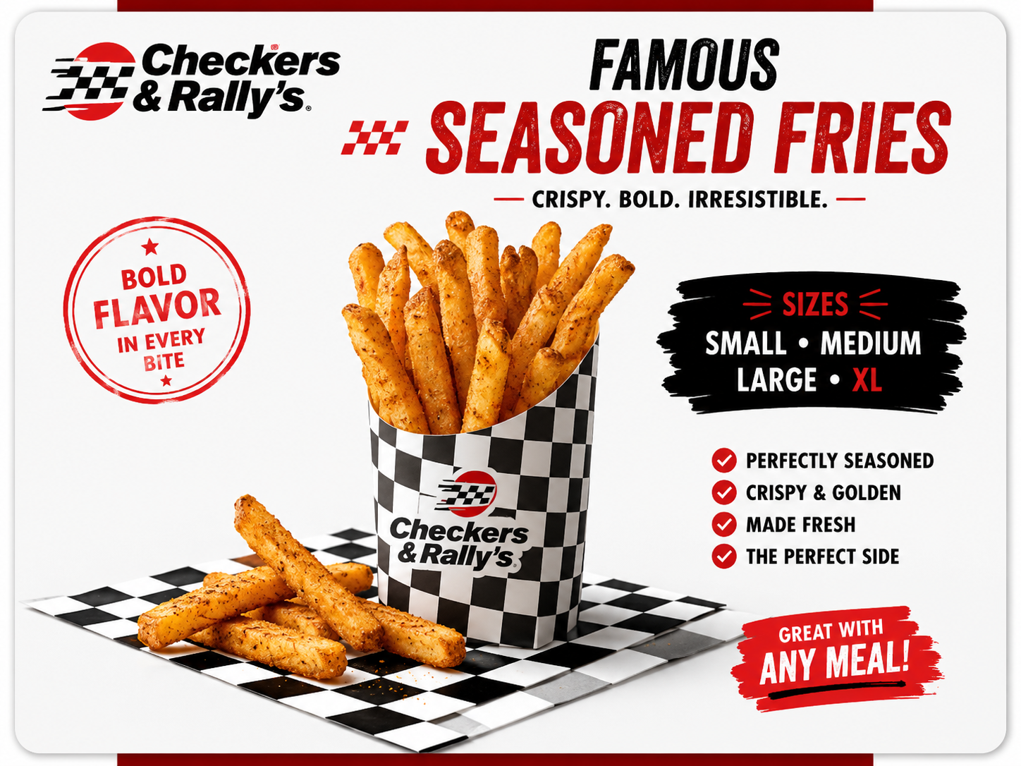 Checkers Famous Seasoned Fries
