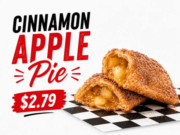 Checkers sweet menu choice