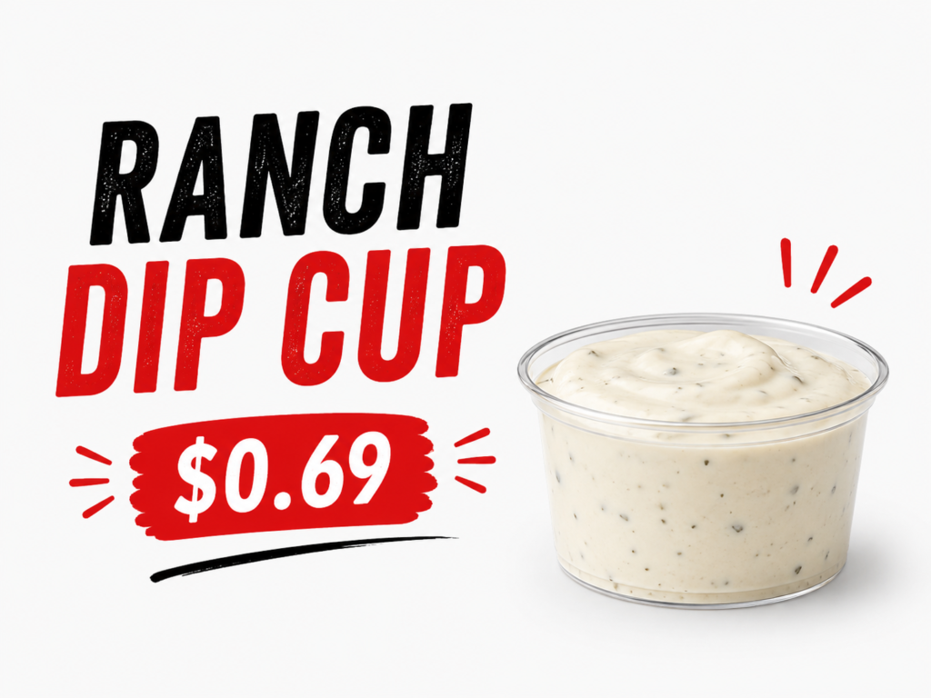 Ranch Dip Cup