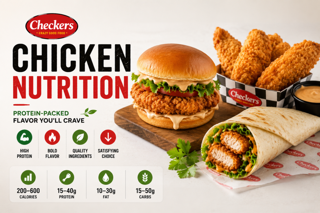 Tasty chicken choices, bold flavors