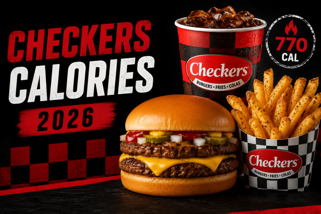 Checkers Calories Burger Feast