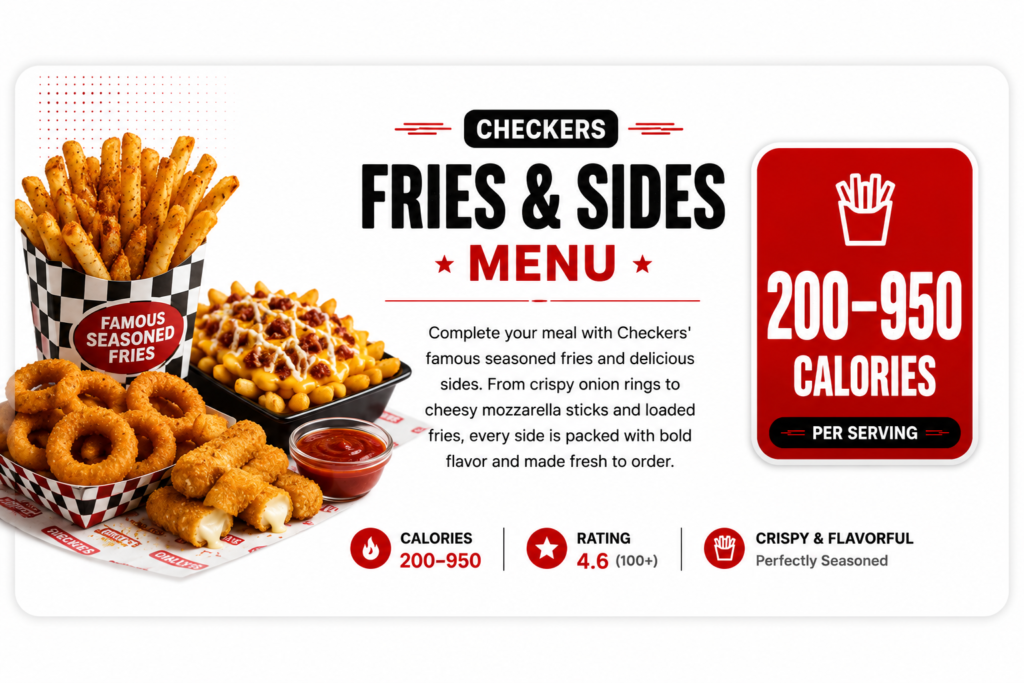 Fries & Sides Menu Feature