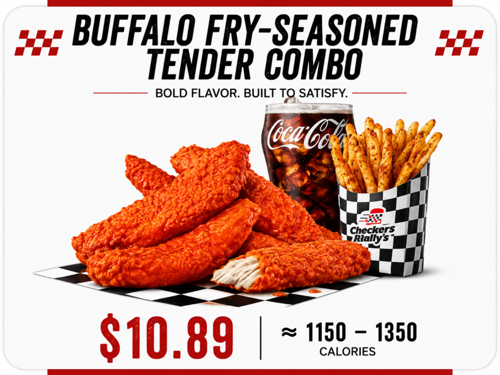 Buffalo Fry-Seasoned Tender Combo