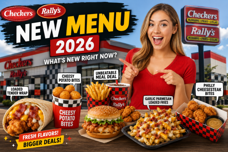 Checkers new menu