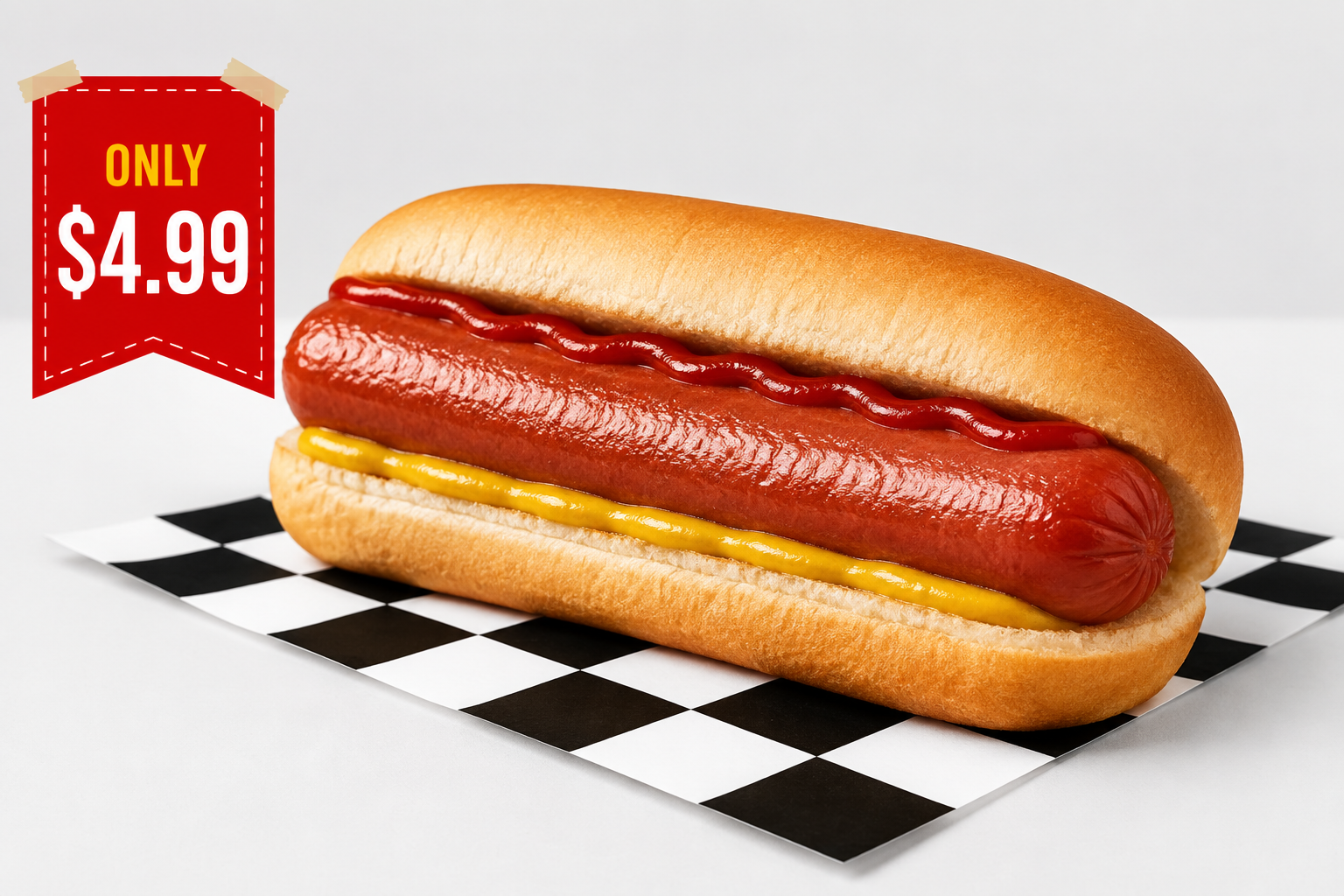 Checkers kids menu chicken meal
