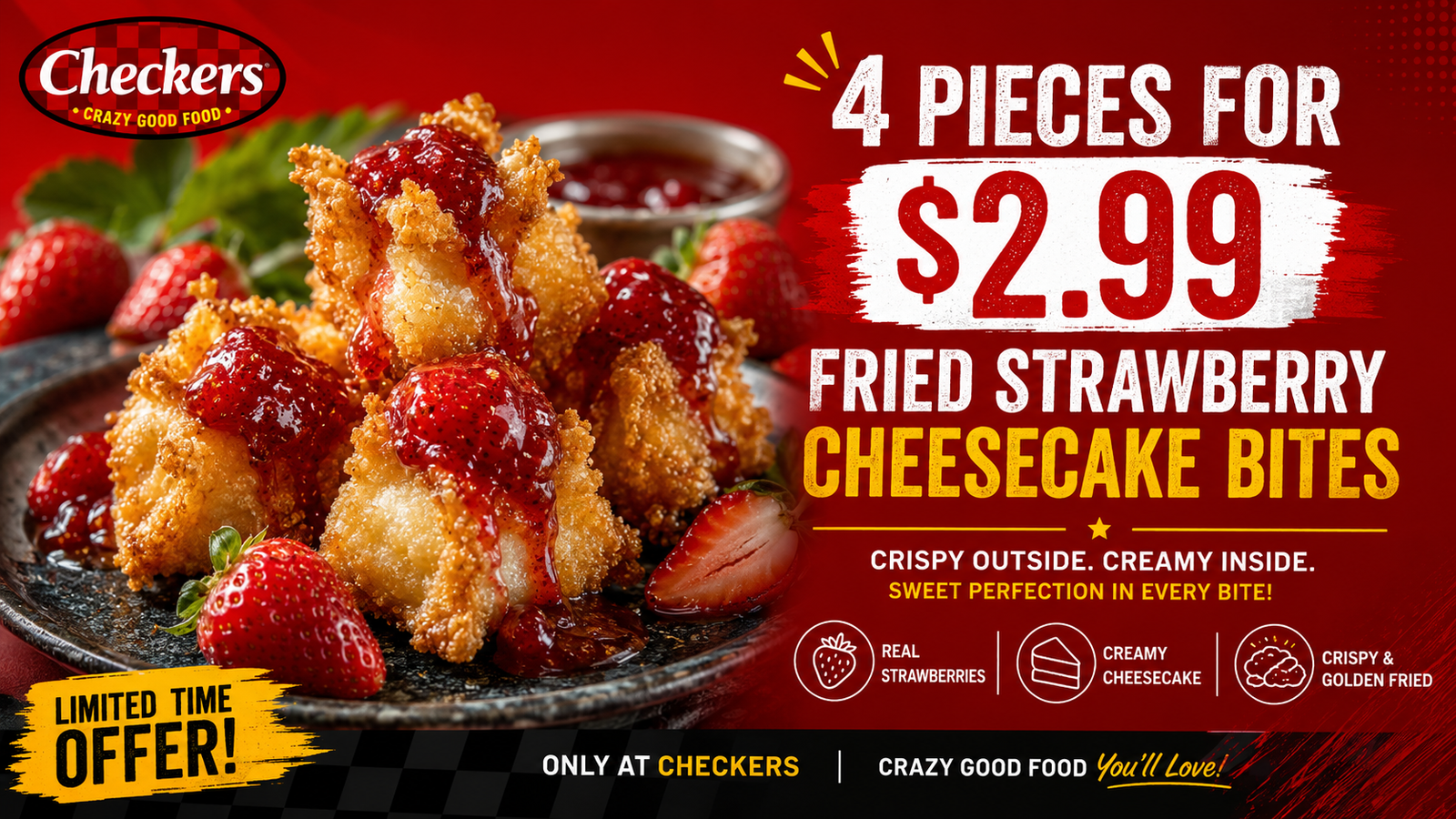 Checkers BBQ Pretzel Buford
