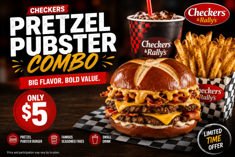 Checkers Pretzel Pubster Combo