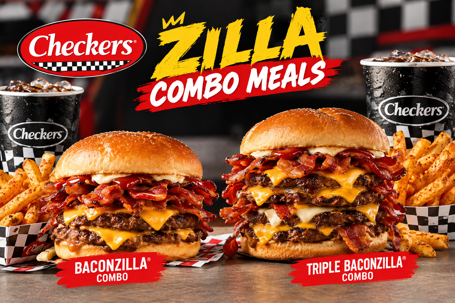 Checkers Zilla Combo Feast