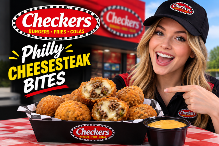 Checkers Philly Cheesesteak Bites